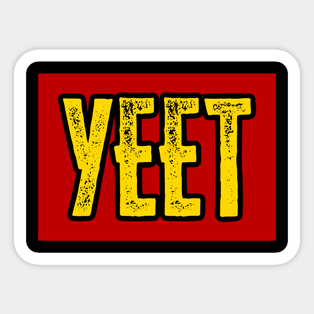 Yeet Sticker by colorsplash